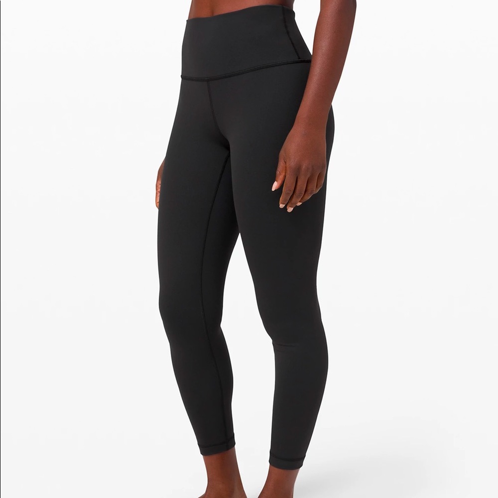 Lululemon Wunder Under Hi-Rise Crop With Tote!
